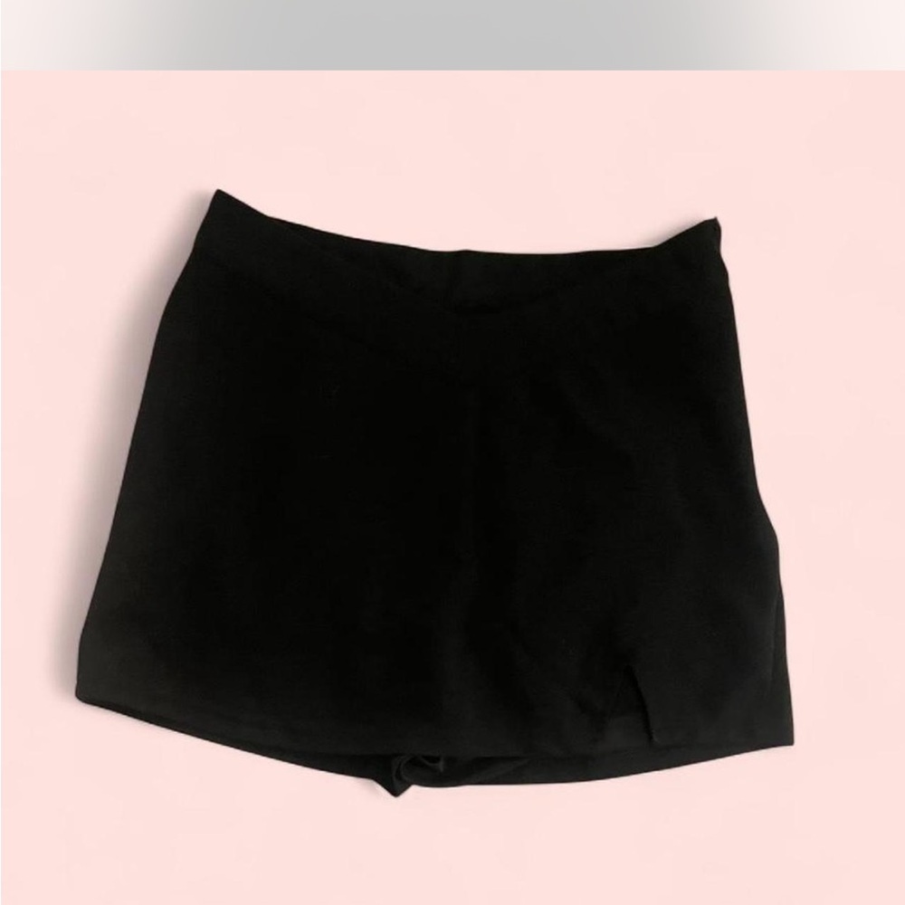 Classic Black Women's Mini Skort